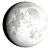 Waxing Gibbous, 13 days, 13 hours, 48 minutes in cycle