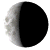 Waning Crescent, 22 days, 21 hours, 33 minutes in cycle
